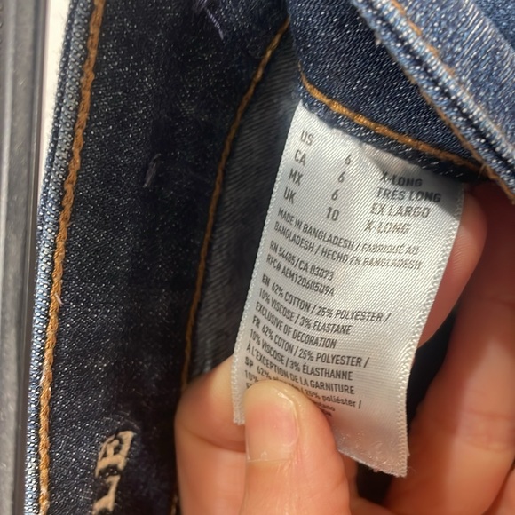American Eagle extra long skinny jeans - Picture 3 of 6